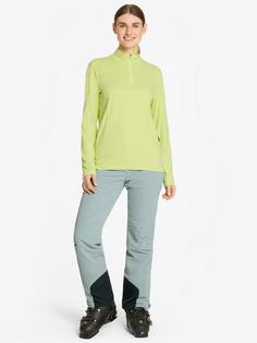 Rückansicht von Ziener JENITA Skishirt Damen lime light