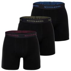 Scotch & Soda Boxershort Hipster Herren Schwarz