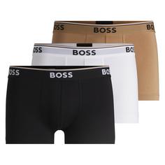 Boss Boxershort Hipster Herren Schwarz/Braun/Weiß