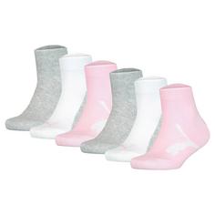 PUMA Socken Socken Grau/Weiß/Rosa