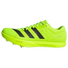 adidas Adizero Weitsprungschuh Laufschuhe Lucid Lemon / Core Black / Silver Metallic