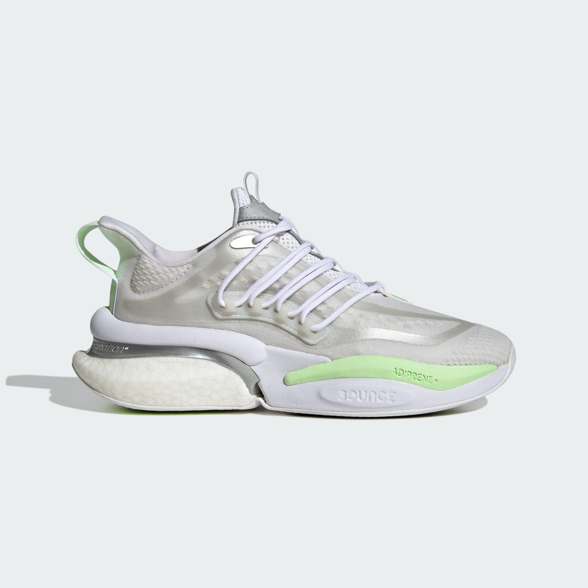 Adidas Alphaboost V1 Schuh Fitnessschuhe Damen Grey White Green Spark im Online Shop von SportScheck kaufen