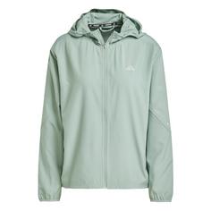 adidas Run It Laufjacke Laufjacke Damen Silver Green