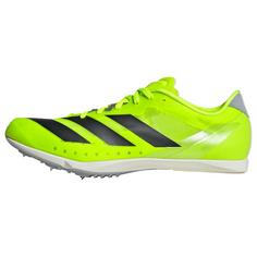 adidas Adizero Distancestar Spike-Schuh Multifunktionsschuhe Herren Lucid Lemon / Core Black / Halo Silver