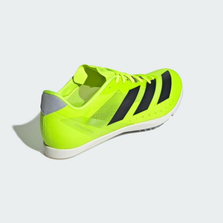 adidas adidas Adizero Distancestar Spike-Schuh Laufschuhe - Lucid Lemon / Core Black / Halo Silver - 4 | SportScheck
