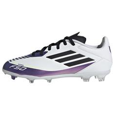 adidas Messi F50 League Kids FG/MG Fußballschuh Fußballschuhe Kinder Cloud White / Core Black / Purple