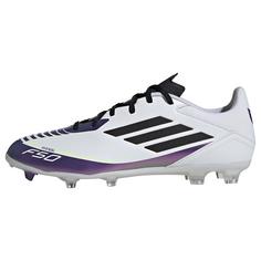 adidas F50 League Messi FG/MG Fußballschuh Fußballschuhe Cloud White / Core Black / Purple