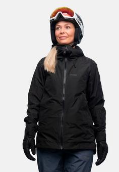 Rückansicht von Bergans of Norway Stranda V2 Winterjacke Damen schwarz