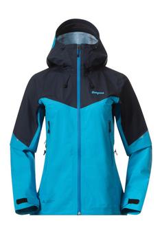 Bergans of Norway Rabot Light Hardshelljacke Damen Aqua Lagoon/Navy Blue