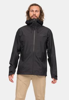 Rückansicht von Bergans of Norway Rabot Light Hardshelljacke Herren schwarz