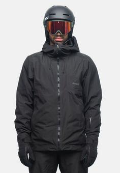 Rückansicht von Bergans of Norway Stranda V2 Outdoorjacke Herren schwarz