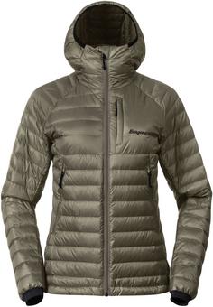 Bergans of Norway Vaagaa Light Daunenjacke Damen Green Mud