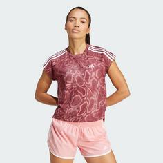 Rückansicht von adidas AEROREADY T-Shirt T-Shirt Damen Semi Pink Spark