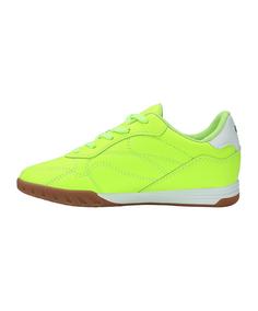 Rückansicht von JAKO Classico II IN Kids Fußballschuhe Kinder gelbschwarz