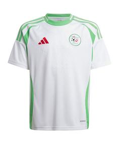 adidas Algerien Trikot Home 2024 Kids Fußballtrikot Kinder weissgruen