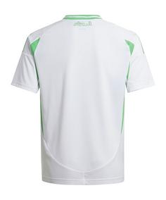 Rückansicht von adidas Algerien Trikot Home 2024 Kids Fußballtrikot Kinder weissgruen