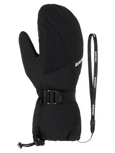 Rückansicht von Ziener GORE-TEX LANIC GTX + Gore plus warm MITTEN Skihandschuhe Kinder black