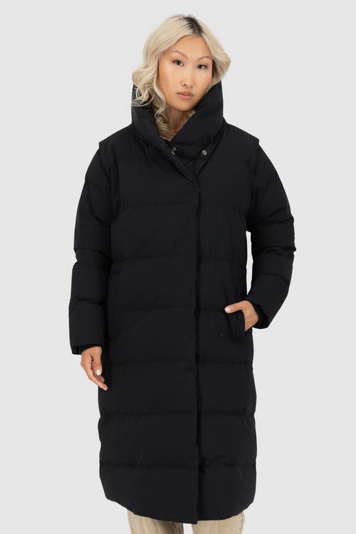 Rückansicht von ALIFE AND KICKIN FleurAK A Winterjacke Damen moonless