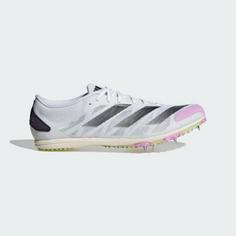 adidas Adizero XCS Spike-Schuh Laufschuhe Cloud White / Core Black / Green Spark