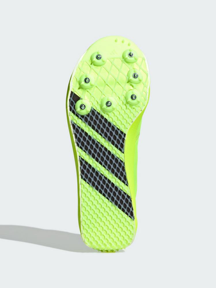 adidas adidas Adizero TJ/PV Leichtathletikschuh Multifunktionsschuhe Herren - Lucid Lemon / Core Black / Silver Metallic - 2 | SportScheck