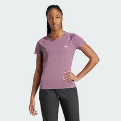 Rückansicht von adidas Adizero Running T-Shirt T-Shirt Damen Shadow Fig