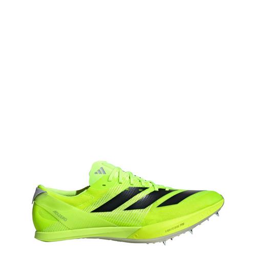 Rückansicht von adidas Adizero Finesse Spike-Schuh Multifunktionsschuhe Lucid Lemon / Core Black / Halo Silver