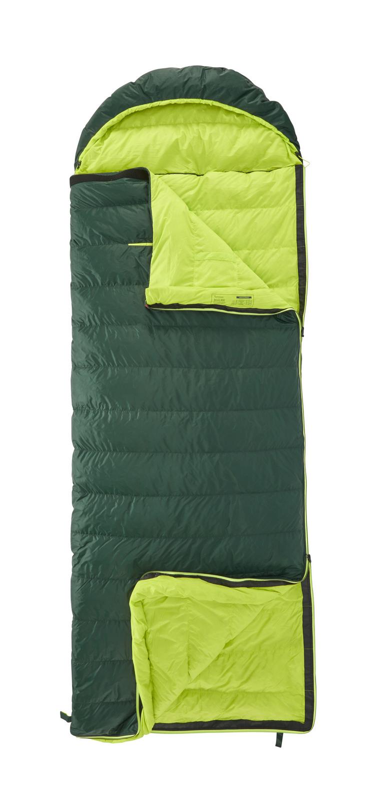 Nordisk Nordisk TENSION BRICK 400 SIZE M ZIP L Daunenschlafsack - Scarab - 1 | SportScheck