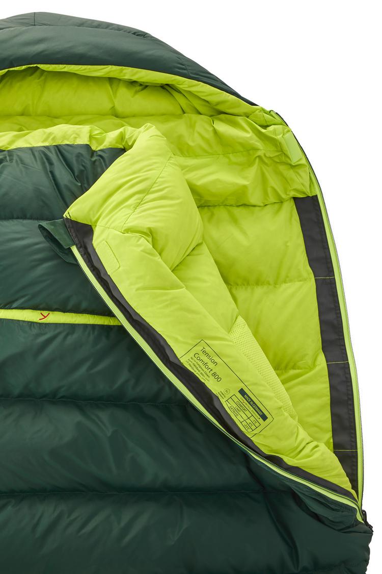 Nordisk Nordisk TENSION COMFORT 800 SIZE M ZIP L Daunenschlafsack - Scarab - 4 | SportScheck