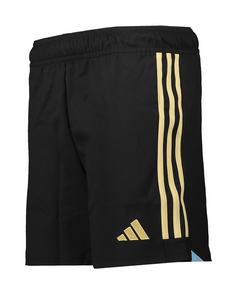 adidas Custom Short Kids Fußballshorts Kinder schwarzgold