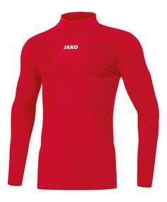 JAKO Comfort 2.0 Turtleneck Funktionsshirt rot