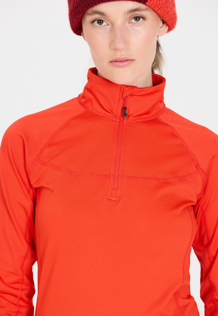 Whistler Whistler Blume Langarmshirt Damen - 4328 Red Alert - 1 | SportScheck