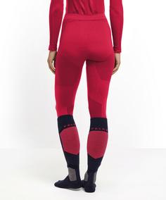 Rückansicht von Falke Warm Thermounterhose Damen red (8644)