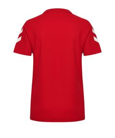 Rückansicht von hummel hmlGO Cotton Poloshirt Damen  F7026 Poloshirt Damen Rot