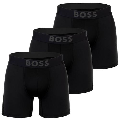 Rückansicht von Boss Boxershort Hipster Herren Schwarz