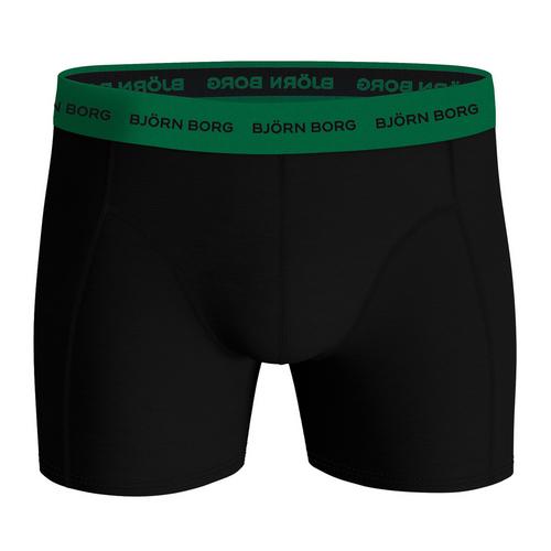 Rückansicht von Björn Borg Boxershort Hipster Herren Schwarz/Blau/Grün/Orange