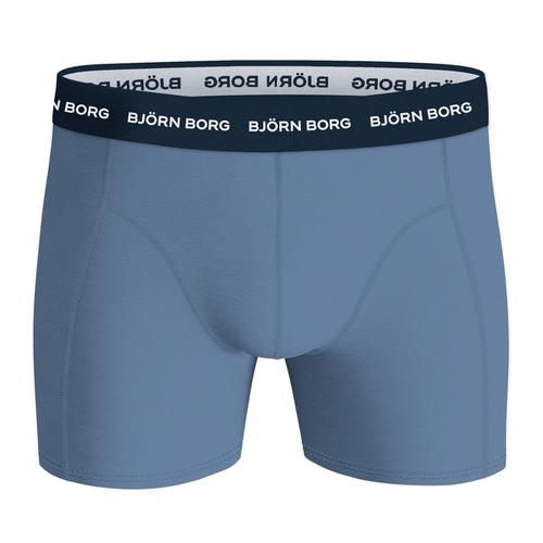 Rückansicht von Björn Borg Boxershort Hipster Herren Schwarz/Blau