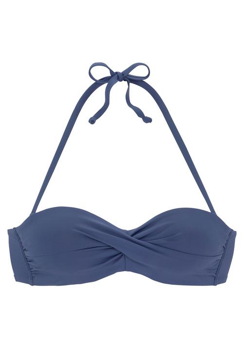 S.OLIVER B&uuml;gel-Bandeau-Bikini-Top Bikini Oberteil Damen