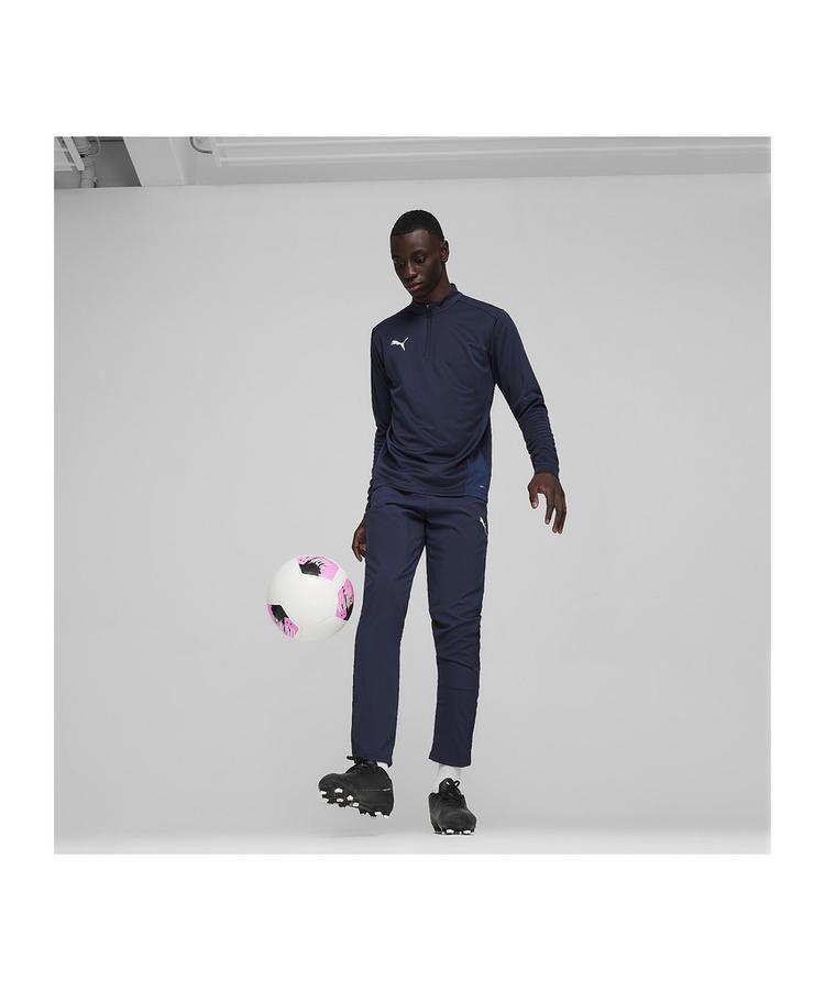 PUMA PUMA teamGOAL Training 1/4 Zip Sweatshirt Funktionssweatshirt Herren - dunkelblauweissblau - 1 | SportScheck