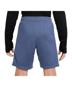 Rückansicht von Nike Inter Mailand Strike Short Kids Fußballshorts Kinder blaublau