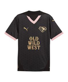 PUMA FC Palermo Trikot Away 2024/2025 Fußballtrikot schwarzgold