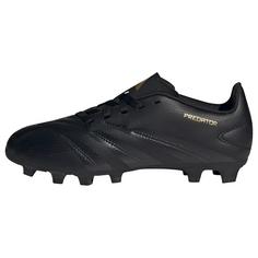 adidas Predator Club Kids FxG Fußballschuh Fußballschuhe Kinder Core Black / Carbon / Gold Metallic