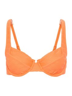 sunseeker Bügel-Bikini-Top Bikini Oberteil Damen peach