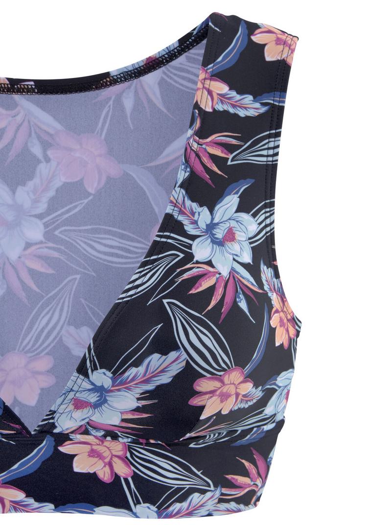 KangaROOS KangaROOS Bustier-Bikini-Top Bikini Oberteil Damen - schwarz-bedruckt - 2 | SportScheck