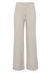 ELBSAND Strickhose Freizeithose Damen - Hellgrau