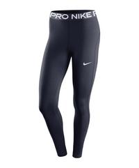Nike Pro Mid Leggings Damen Laufhose Damen - blauweiss