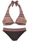 Buffalo B&uuml;gel-Bikini Bikini Set Damen - braun