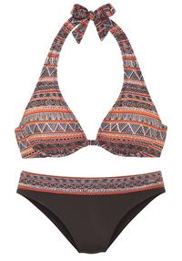 Buffalo B&uuml;gel-Bikini Bikini Set Damen - braun
