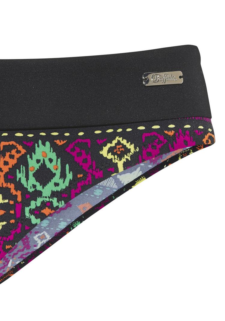 Buffalo Buffalo B&uuml;gel-Bikini Bikini Set Damen - schwarz bedruckt - 0 | SportScheck