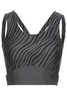 LASCANA Active Crop-Top Croptop Damen schwarz