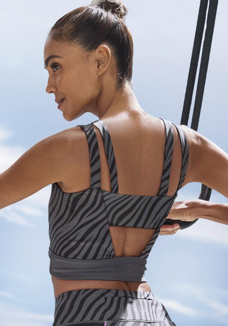 LASCANA Active LASCANA Active Crop-Top Croptop Damen - schwarz - 1 | SportScheck